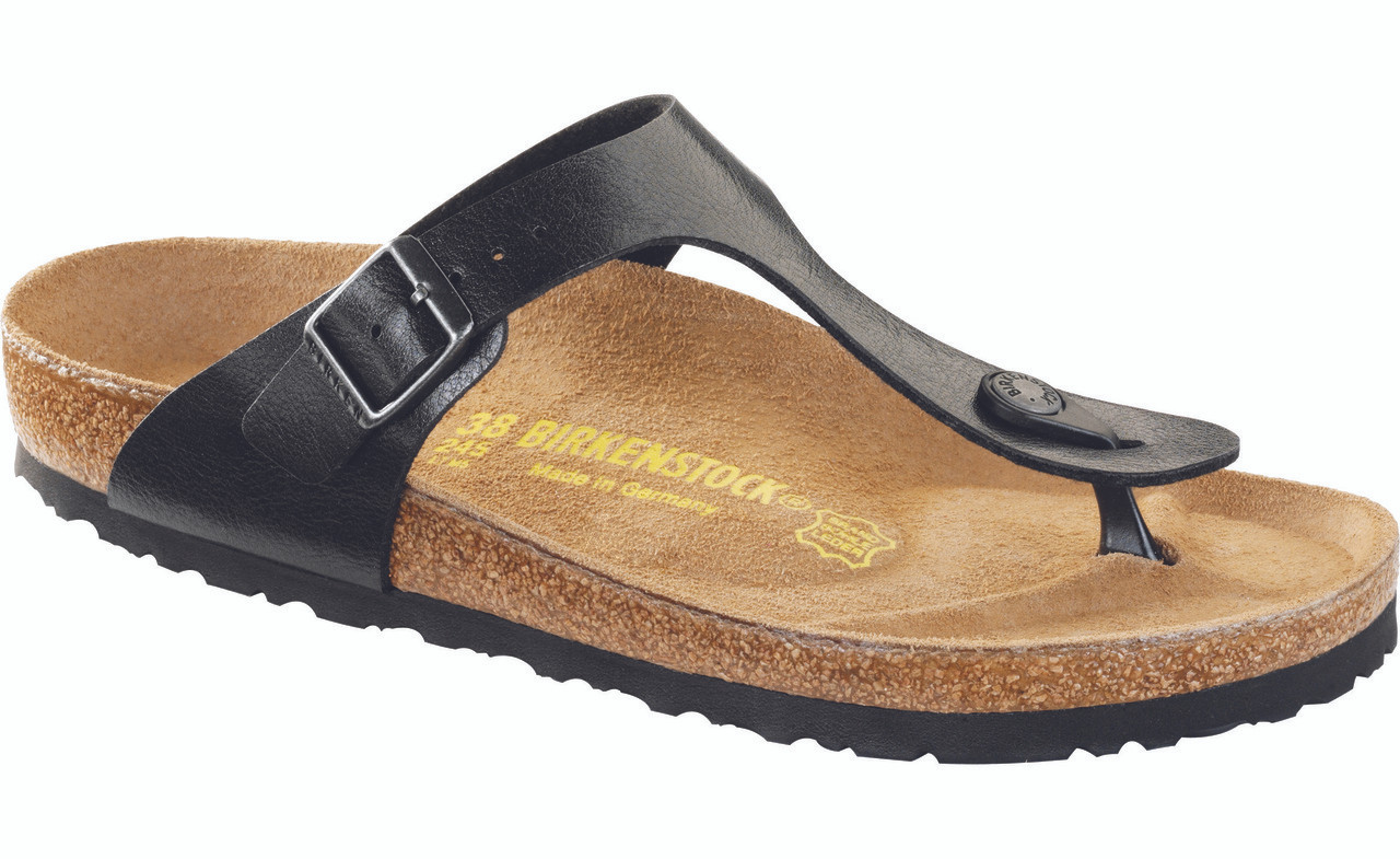 birkenstock gizeh licorice birko-flor