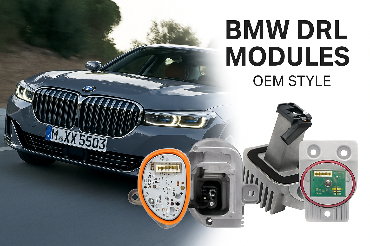 Bmw LED drl oem modules