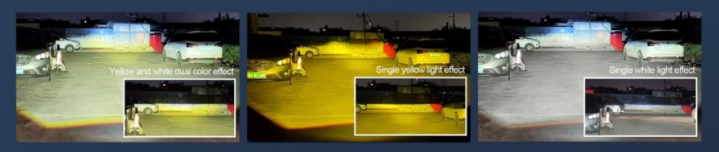 Light output comparison