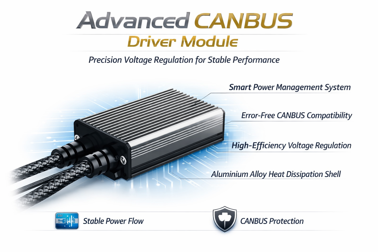H55X Series advanced CANBUS driver