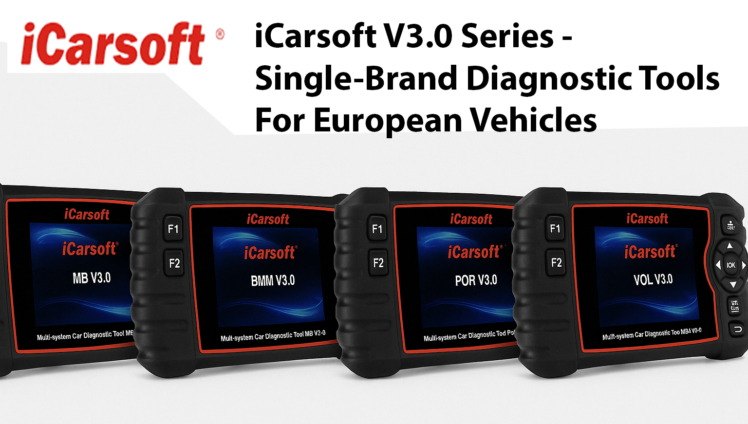 iCarsoft V3.0 Series Car Diagnostic Tools