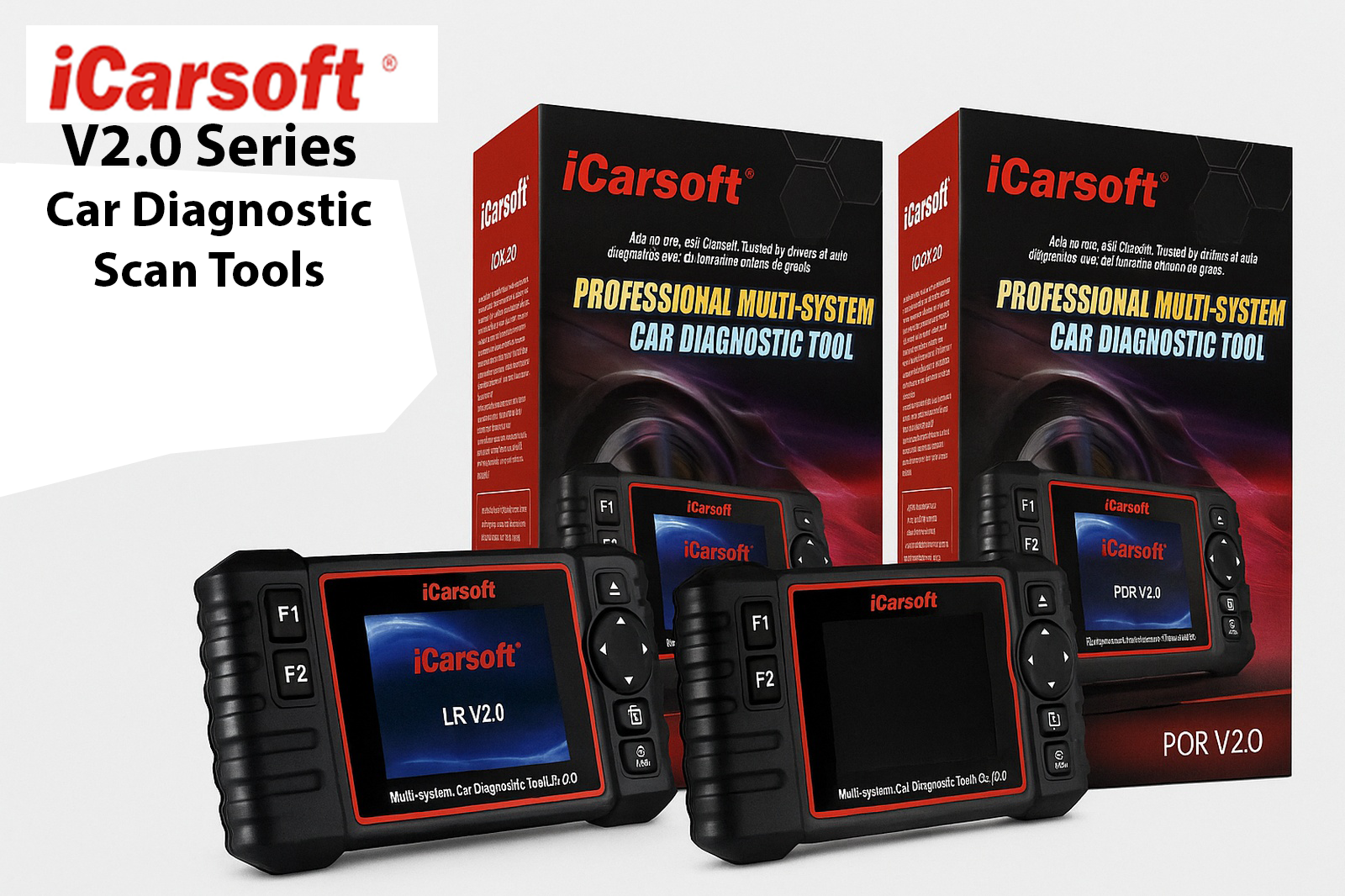 iCarsoft V2.0 Series – Brand-Specific Vehicle Diagnostic Tools