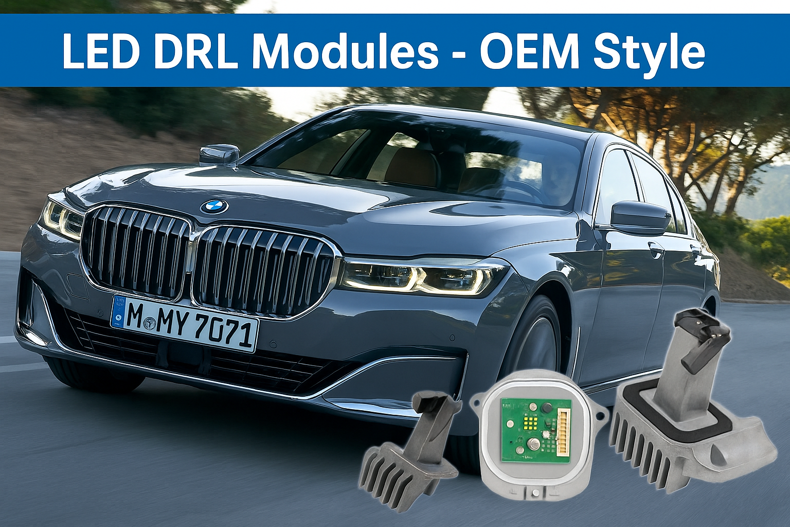 Aftermarket LED DRL Control Modules for BMW and Mercedes