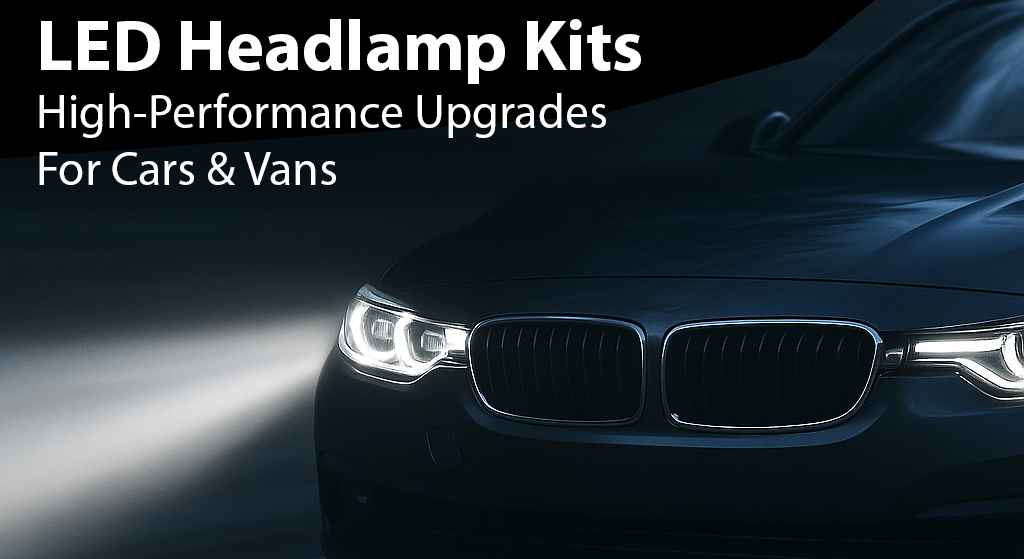LED Headlamp Kits for Cars and Vans