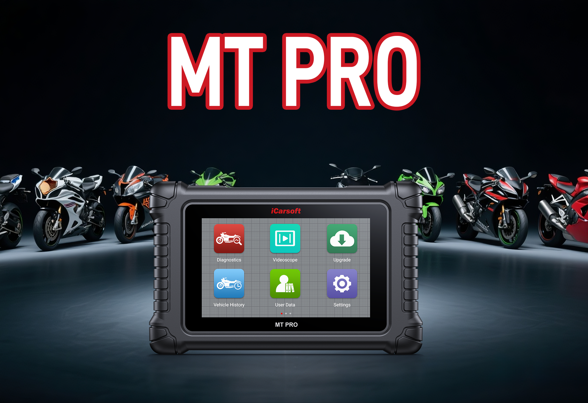 MT PRO overview 7-inch touch