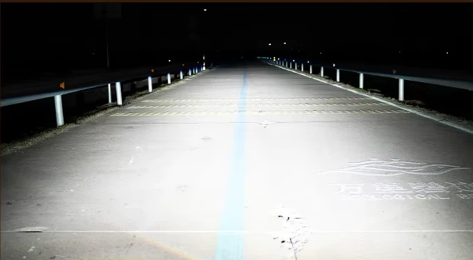 DRG02 Round - outdoor low-beam pattern
