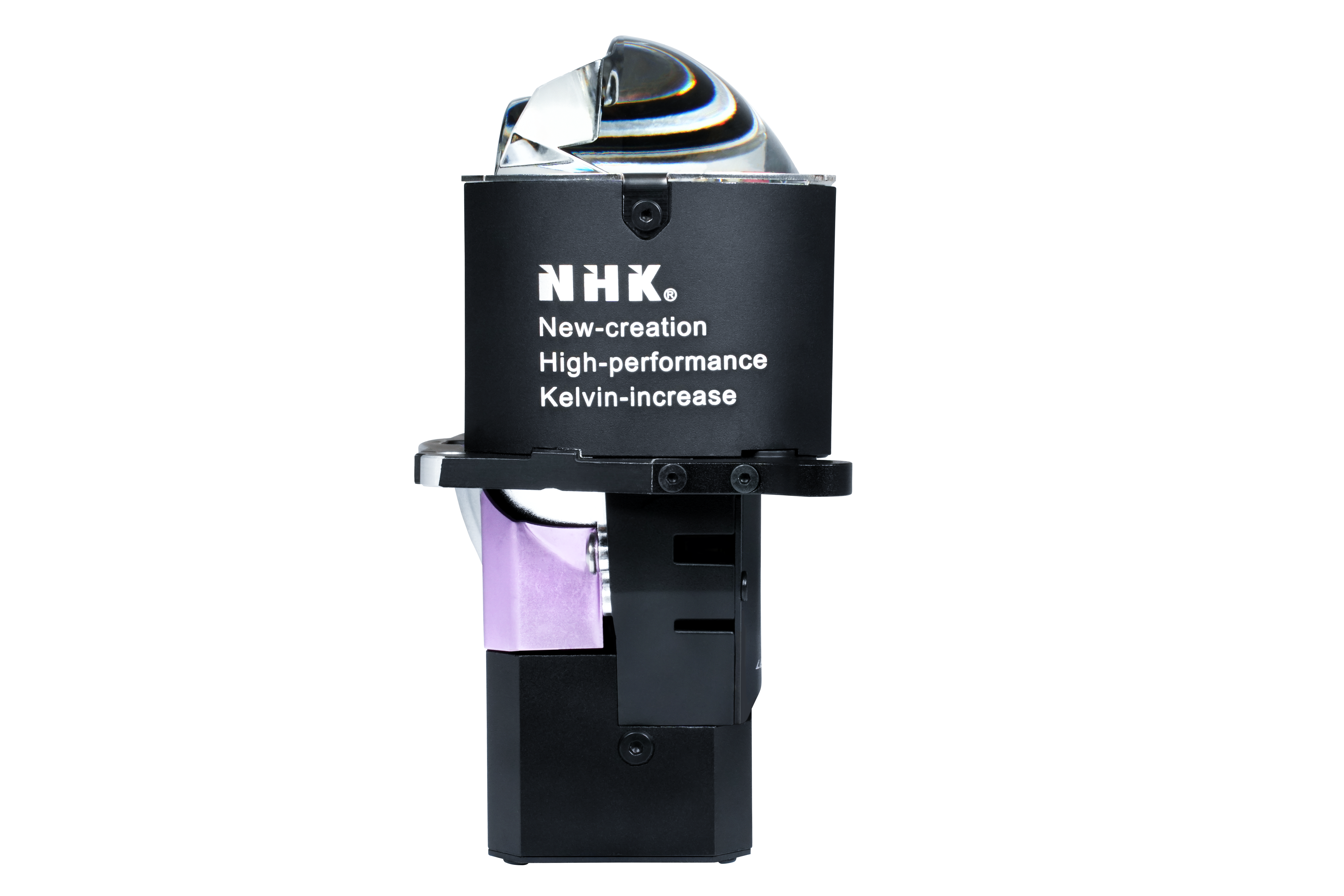 Square lens – side view