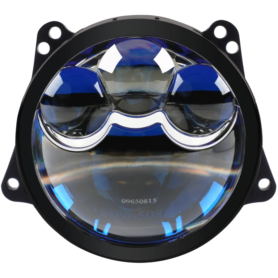 Front lens view - projector face