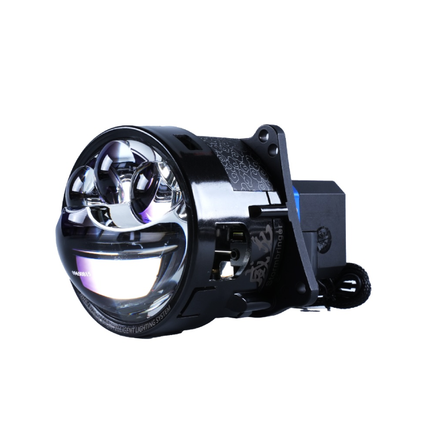 Projector detail - front and shroud styling