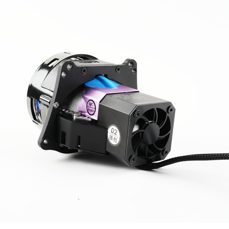 Close-up detail - lens and front assembly