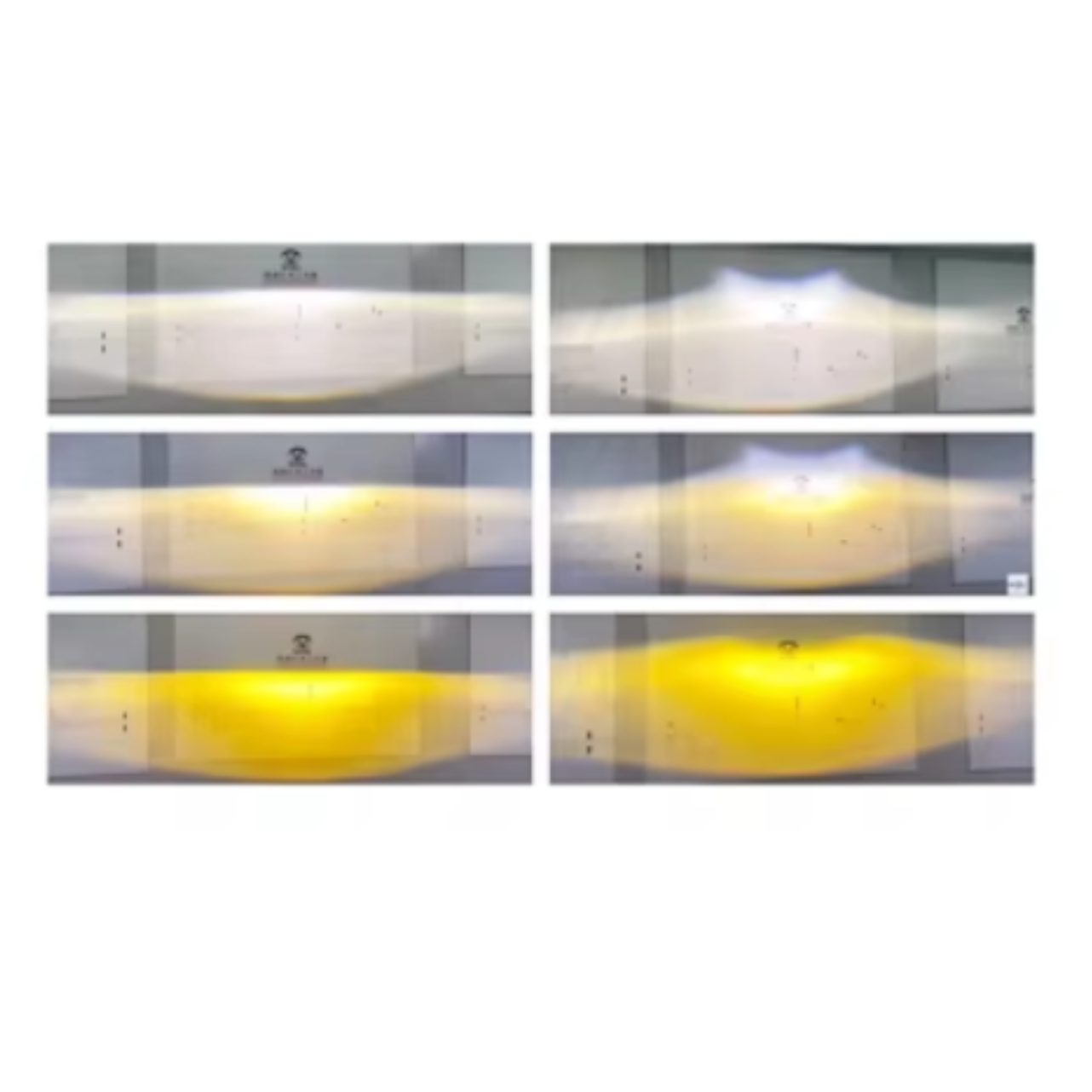 Tri-colour output - white, pure yellow and dual