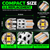 501 W5W T10 5 SMD 3030 Wide Copper CANBUS White LED Bulbs 12V-24V - Pair