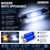 MARUTA C5W 239 37mm Xenon Effect Festoon Bulbs 5W 6000K White - Twin Pack 
