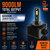 D1S LED Headlight Bulbs 9000LM 6000K HID to LED Twin Pack