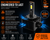 D1S LED Headlight Bulbs 9000LM 6000K HID to LED Twin Pack