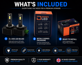 YAMAHA 　LL -6JTアコースティックギター D3S LED HID to LED Headlight Bulbs 6000K 9000LM Twin Pack