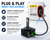 D3S LED Headlight Bulbs 9000LM 6000K HID to LED Twin Pack