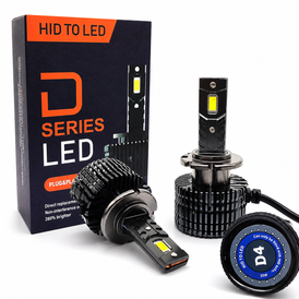 D4S LED Headlight Bulbs 9000LM 6000K HID to LED Twin Pack