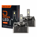 D5S LED Headlight Bulbs 9000LM 6000K HID to LED Twin Pack