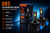 D8S LED Headlight Bulbs 9000LM 6000K HID to LED Twin Pack