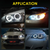 60W CREE-Xbd LED BMW E60 LCI 2007- (Halogen Headlamps) Angel Eye Side Markers