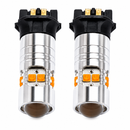 PWY24W Amber 10x 5W Cree SMD (12V) Indicator Canbus LED Bulbs, Set of 2