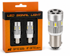 P21W (382) Super Canbus Red LED Brake & Fog Light Bulbs 300LM Fan Cooled