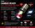 382 P21W BA15s 7x3030 SMD CANBUS LED Bulbs - White, Amber or Red
