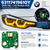 BMW 3 Series F30 F31 F34 LCI Yellow LED DRL Board Set - 63117419610 63117419615