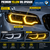 BMW 2 Series F22 F23 F87 M2 LCI Yellow LED DRL Board Set 63117494851Y 63117494852Y