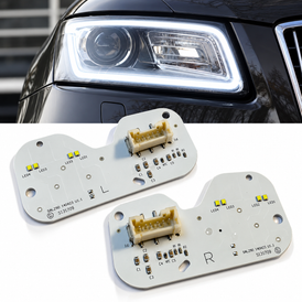Audi Q5 / SQ5 8R White LED DRL Board Set – 8R0941475 & 8R0941476