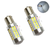 P21W 382 BA15S LED Bulbs - 72x3030 SMD - 12V-70V Canbus - 5500K White - Pair