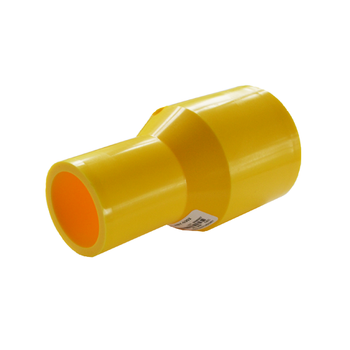 Yellow Gas Butt Fusion Reducer MDPE PE2708