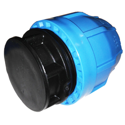 Polypropylene Compression End Cap for IPS HDPE Pipe