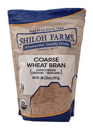 Shiloh Farms Organic Coarse Wheat Bran (2lb)