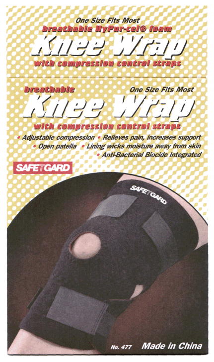 Neoprene Open Knee Support - SafeTGard