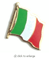 Italy Single Lapel Pin