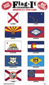 Assorted US State Decals