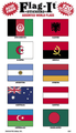 Assorted World Flag Decals