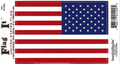 US  Flag Decal Reverse