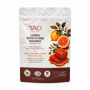 Organic Lemon Honeycomb Rooibos Herbal Tea — 30 Compostable Tea Bags