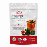 Organic Passionberry Green Tea — 30 Compostable Tea Bags