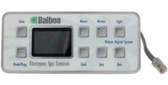 54108 Balboa Spa Topside Control Seria;l Deluxe 8 Button 