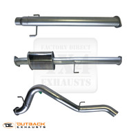 LDV T60 2.8L DUAL CAB UTE DPF Back 3” 409 Stainless Steel Exhaust System