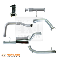 MITSUBISHI PAJERO NX WAGON 3.2L TD 3" 409 Stainless  Steel Exhaust System 