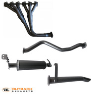 TOYOTA LANDCRUISER 60 Series 2H Non Turbo 2.5” 409 Stainless Exhaust System with Extractors
