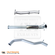FORD RANGER DPF BACK 3" EXHAUST SYSTEM