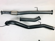 MAZDA TF UTE  4WD UTE 3.0L TD 3.5" DPF Back 409 Stainless Steel Exhaust System 09/2020 on