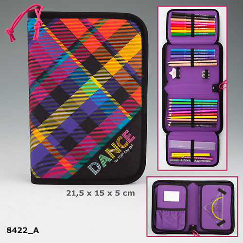 TOPModel Filled Pencil Case De Luxe DANCE