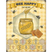 Bee Happy Mini Metal Wall Sign - The Original Metal Sign Co.
EAN:5060259846007
www.the-village-square.com